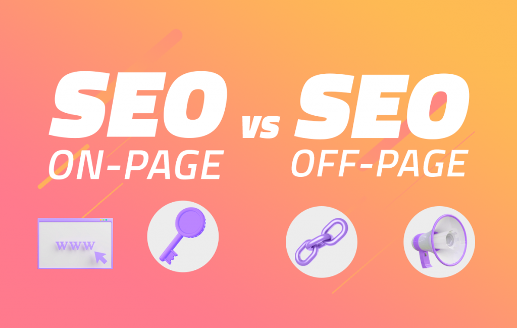 SEO on Page vs SEO off Page