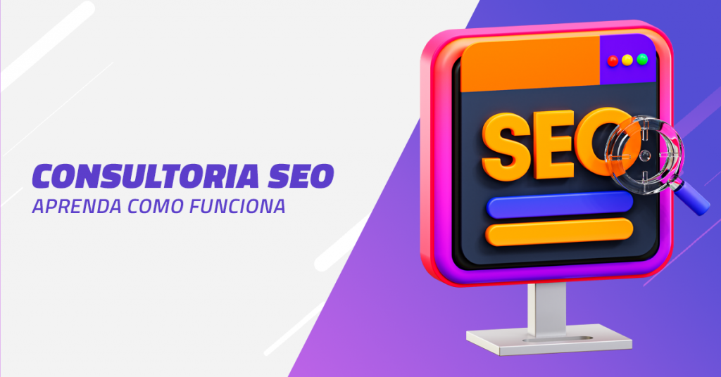 Banner com o titulo do texto, sendo "Consultoria SEO: entenda sua prática"