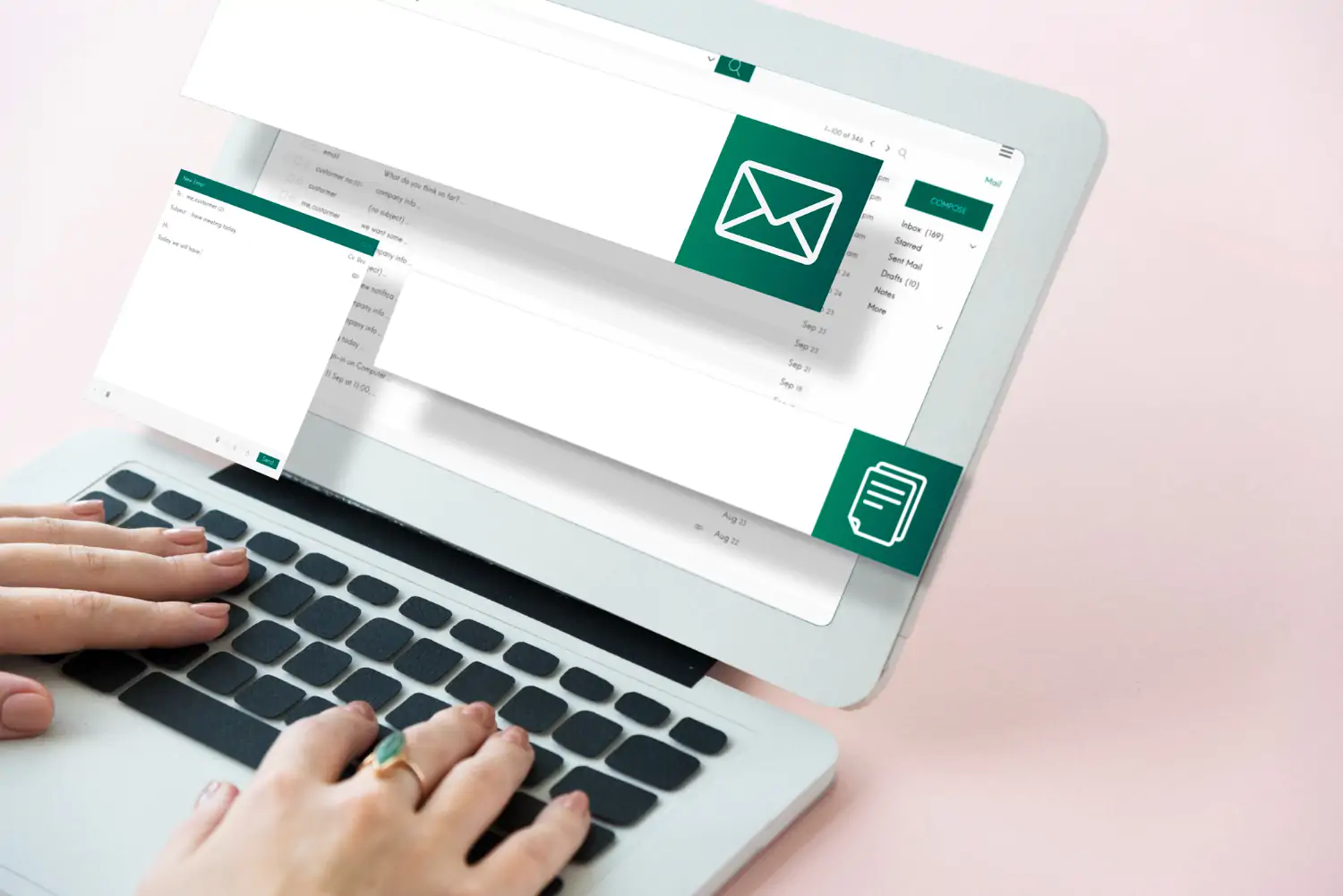 higienização da lista de emails