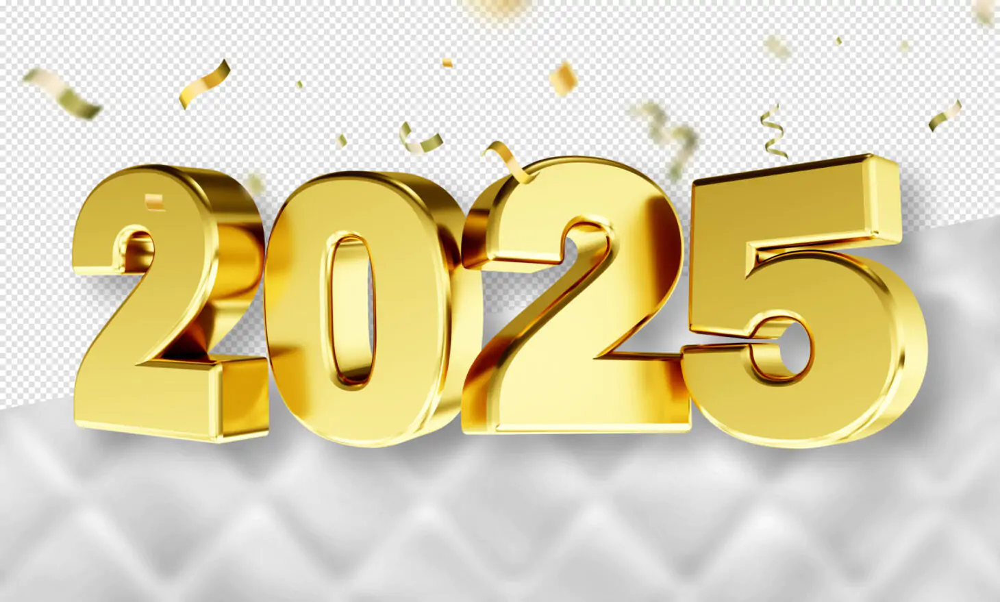 número mostrando o ano de 2025, simbolizando porque contratar uma agência de marketing em 2025